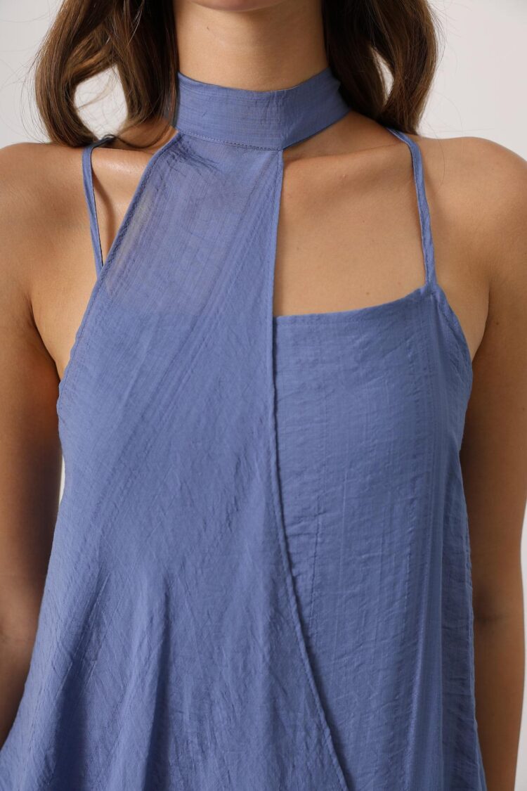 Blue Casual Elegant Boho Sexy Formal Slip Dress