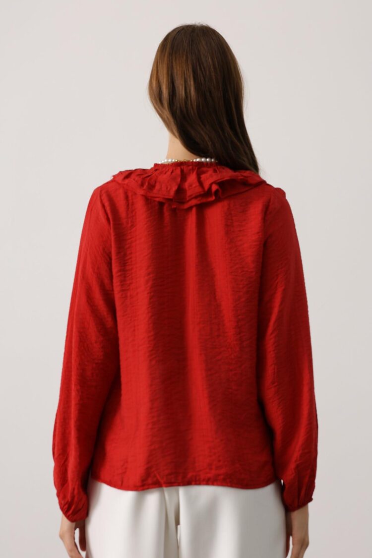 ElegantBlouse With Ballon Sleeves