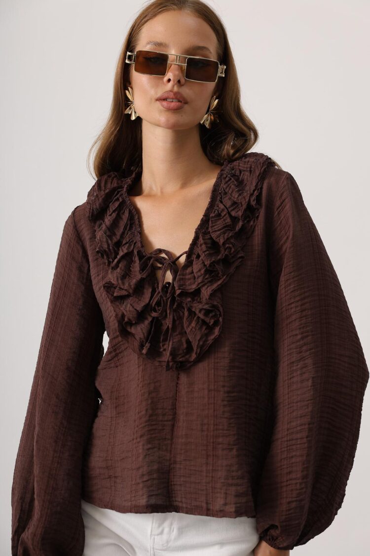 Casual Boho Vintage Blouse - Brand: Reyon - Women & Kids, Baby Clothes Wholesale - Globality Store