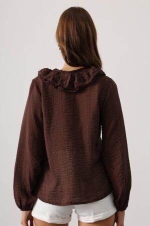 Casual Boho Vintage Blouse - Brand: Reyon - Women & Kids, Baby Clothes Wholesale - Globality Store