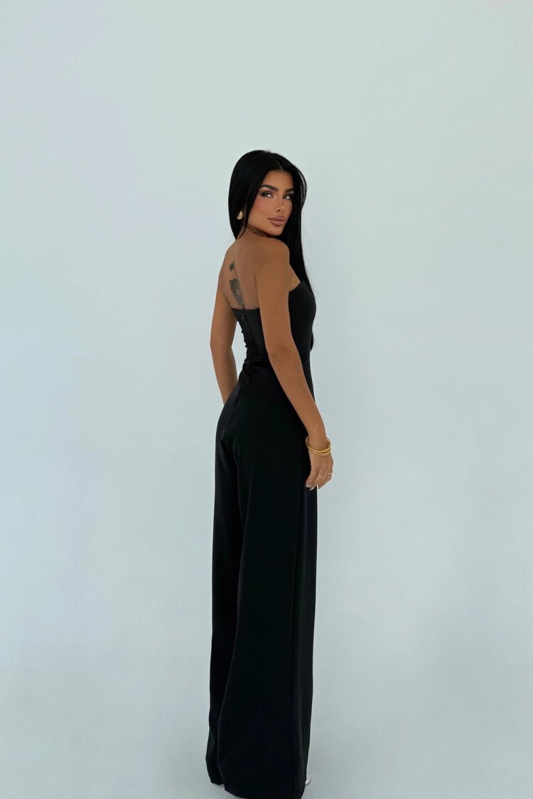 Strapless Tube Jumpsuit - Sexy Elegant Formal