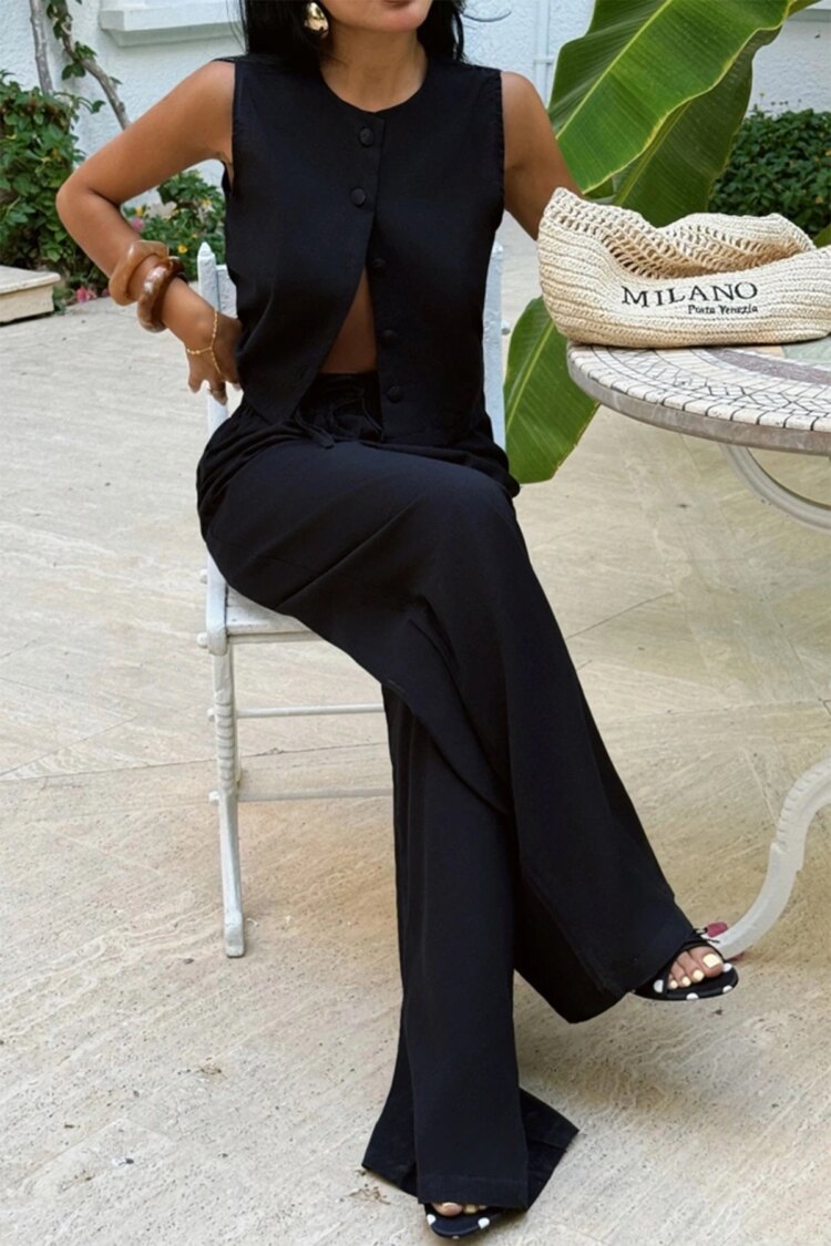 Sleeveless Floor Length Tank Dress