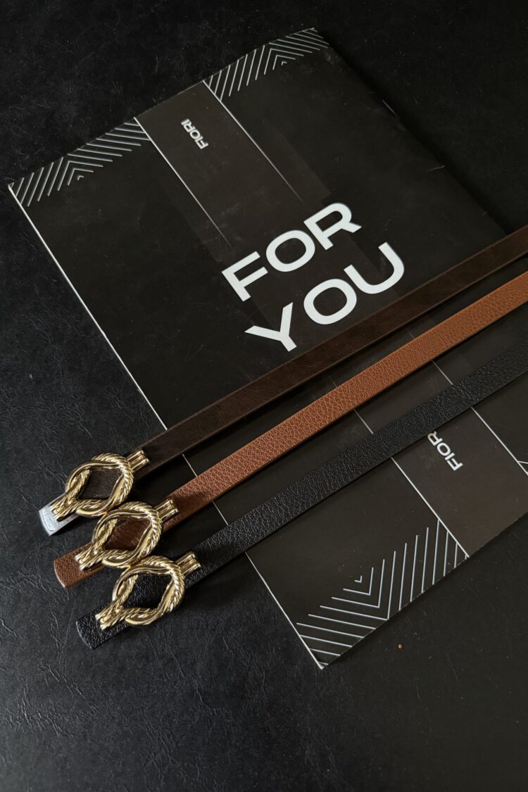 Basic Women Pants Belt Jacket Belt Dress Belt With Slim Snake Buckle - Brand: Fiori - Women & Kids, Baby Clothes Wholesale - Globality Store
