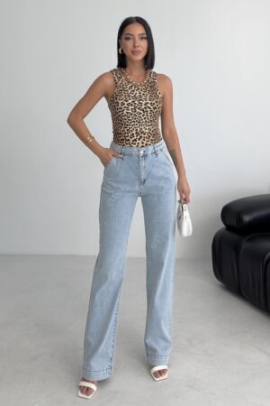 Mom Jeans High Waist Straight Leg - Brand: XLove - Women & Kids, Baby Clothes Wholesale - Globality Store