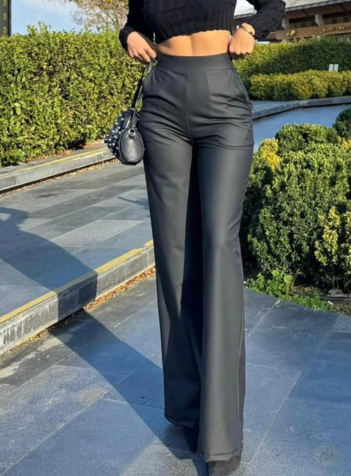Black Sexy Elegant Formal Palazzo Pants - Brand: Janes - Women & Kids, Baby Clothes Wholesale - Globality Store