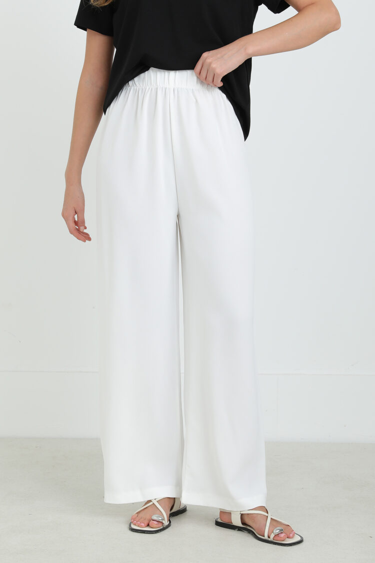 White Palazzo Pants