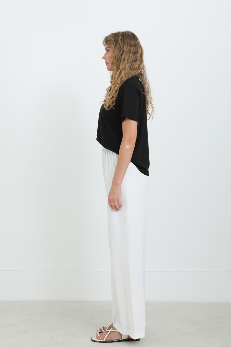 White Palazzo Pants