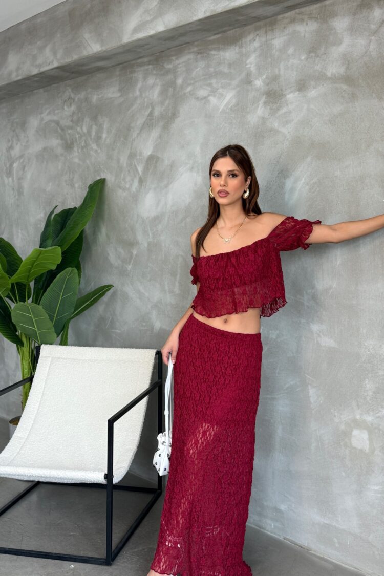 Red Glam Sexy Casual Elegant Suit