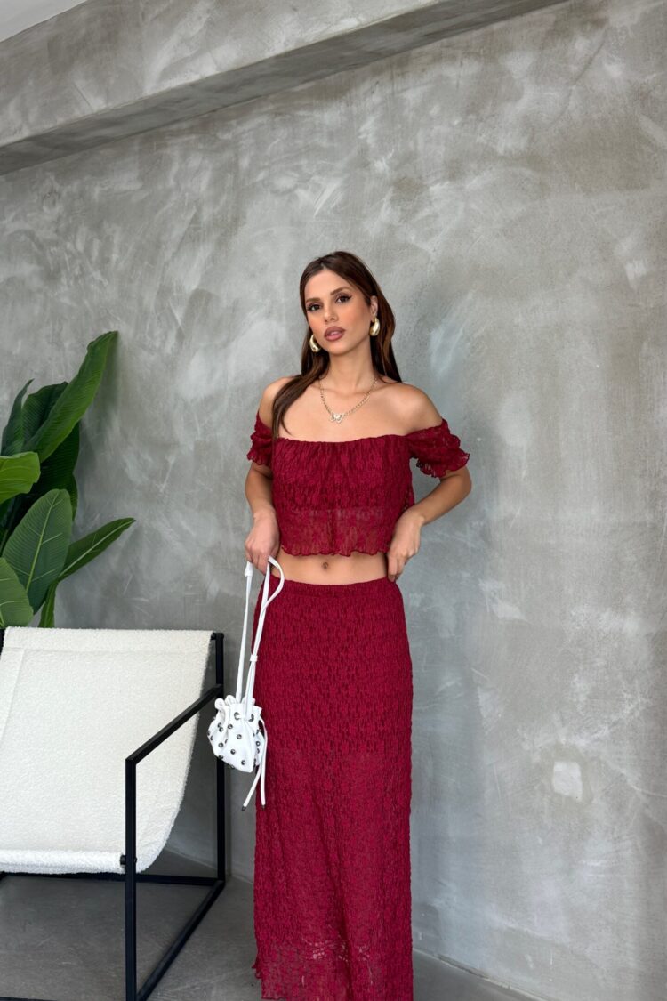 Red Glam Sexy Casual Elegant Suit