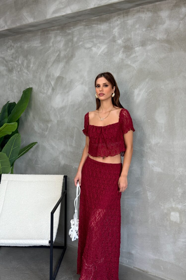 Red Glam Sexy Casual Elegant Suit