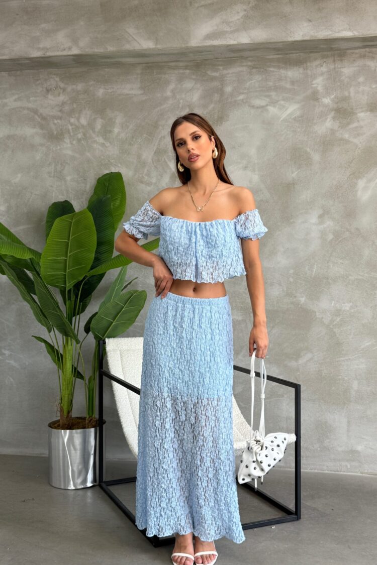 Casual Boho Ruffle Sleeve Pull On Suit