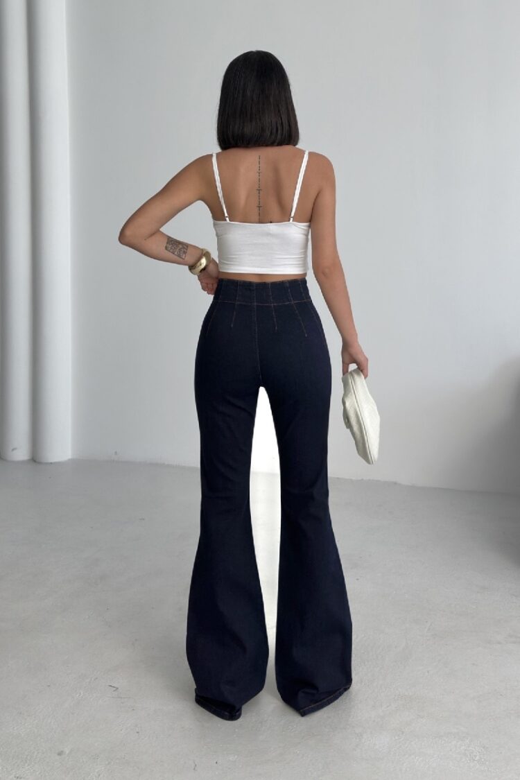 Black Elegant Casual Vintage Retro Jeans
