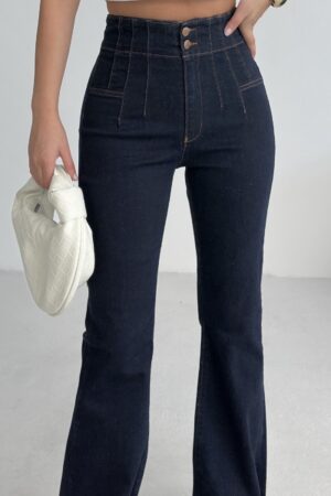 Black Elegant Casual Vintage Retro Jeans - Brand: XLove - Women & Kids, Baby Clothes Wholesale - Globality Store