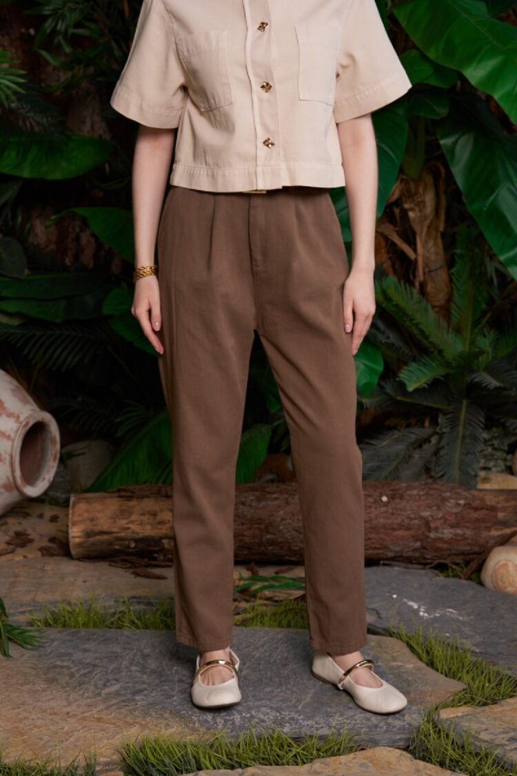 Tapered/Carrot Pants With High Waist - Brand: XLove - Women & Kids, Baby Clothes Wholesale - Globality Store
