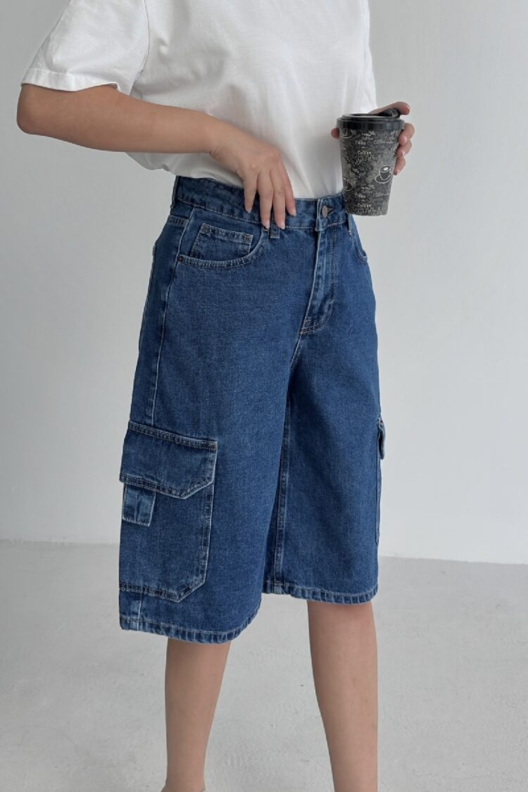 Casual Streetwear Bermuda Shorts