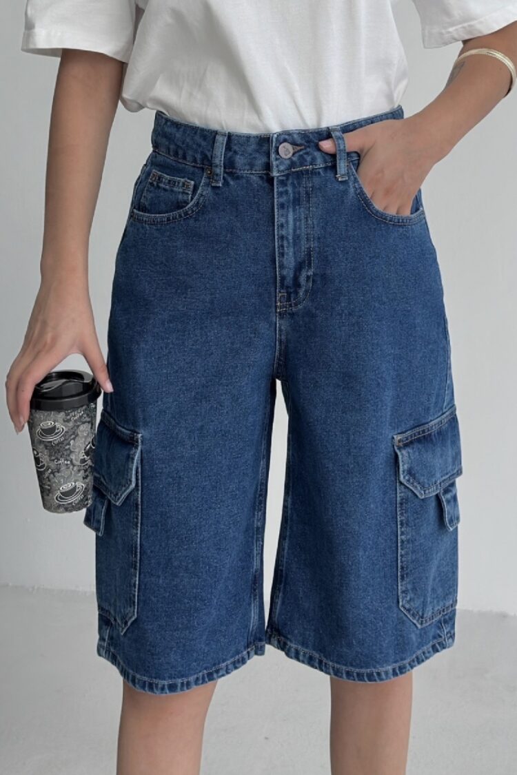 Casual Streetwear Bermuda Shorts