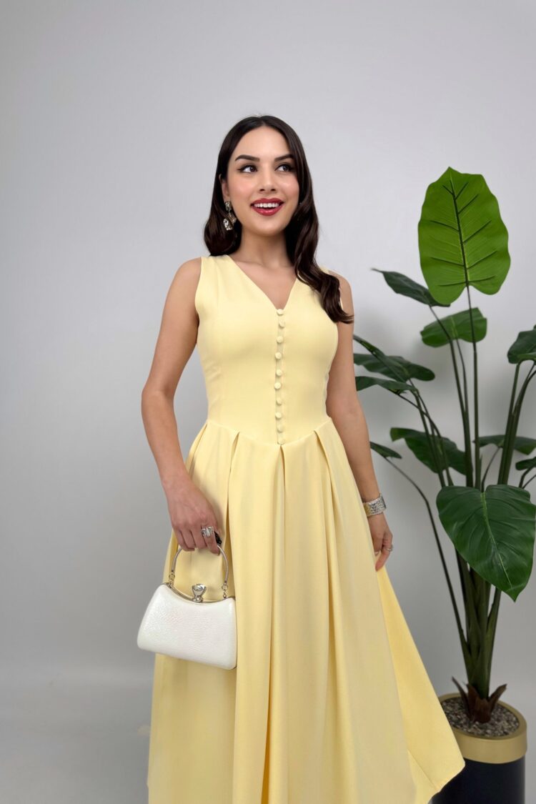ElegantFit And Flare Midi Dress