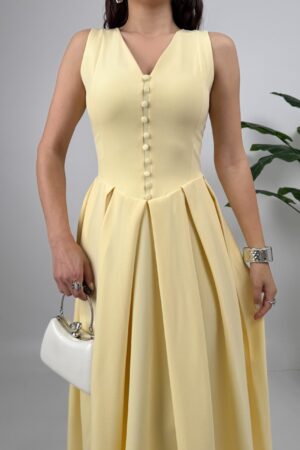 ElegantFit And Flare Midi Dress - Brand: Miss Janell - Women & Kids, Baby Clothes Wholesale - Globality Store