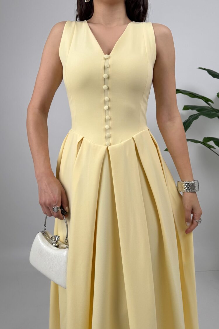 ElegantFit And Flare Midi Dress