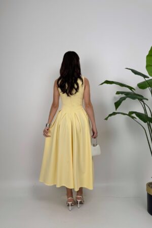 ElegantFit And Flare Midi Dress - Brand: Miss Janell - Women & Kids, Baby Clothes Wholesale - Globality Store