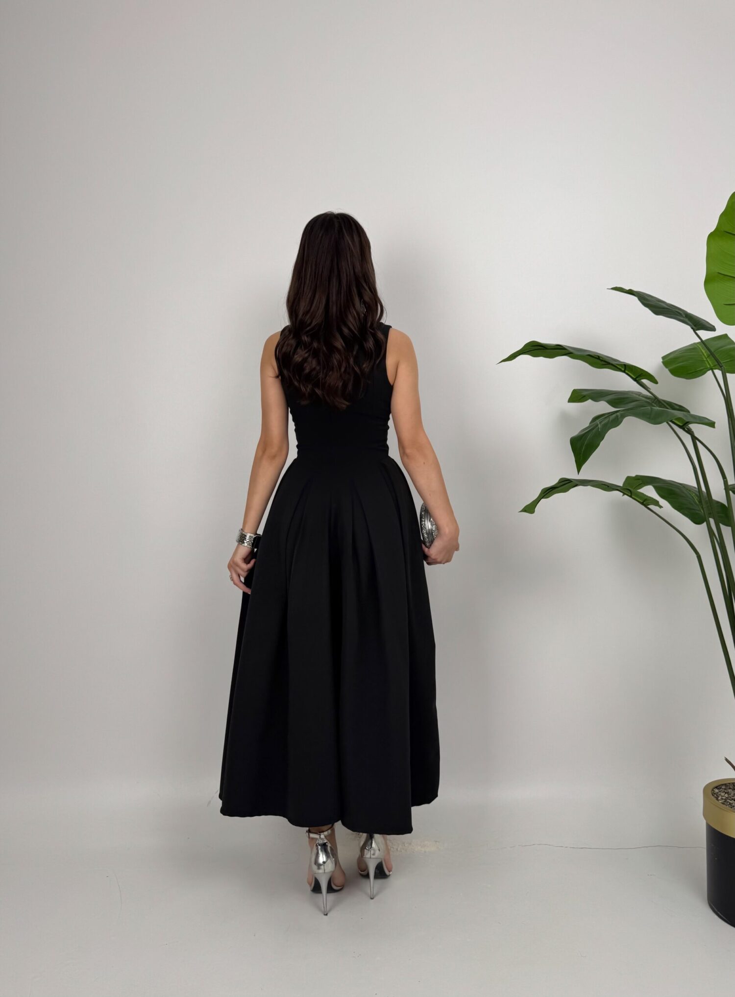 ElegantFit And Flare Midi Dress - Brand: Miss Janell - Women & Kids, Baby Clothes Wholesale - Globality Store
