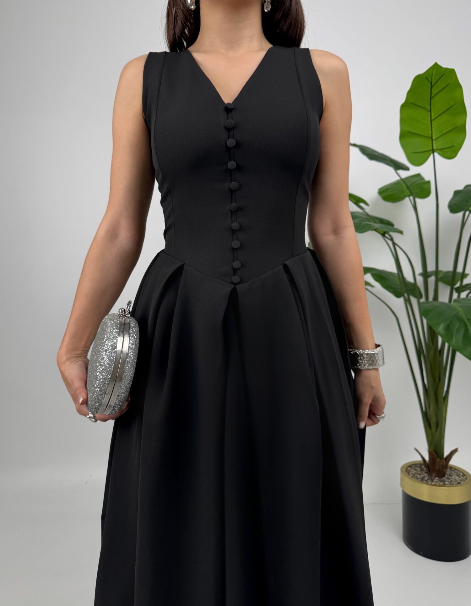 ElegantFit And Flare Midi Dress - Brand: Miss Janell - Women & Kids, Baby Clothes Wholesale - Globality Store