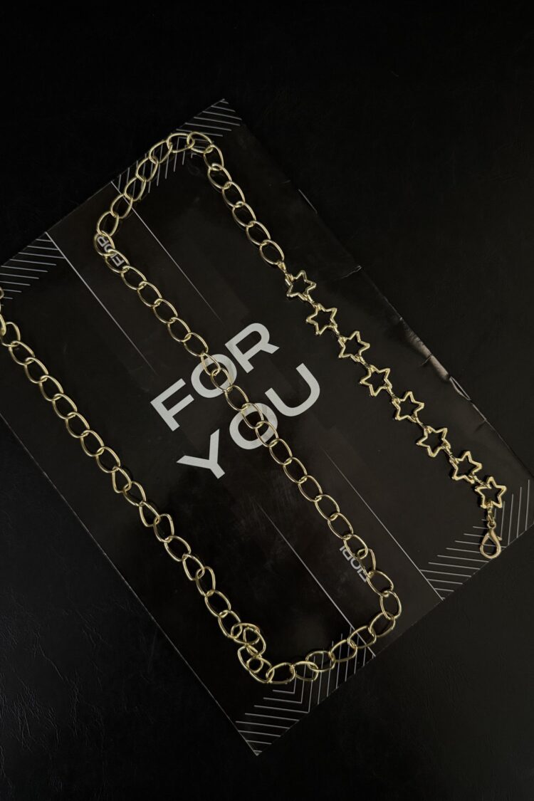 Star Gold Detailed Belt