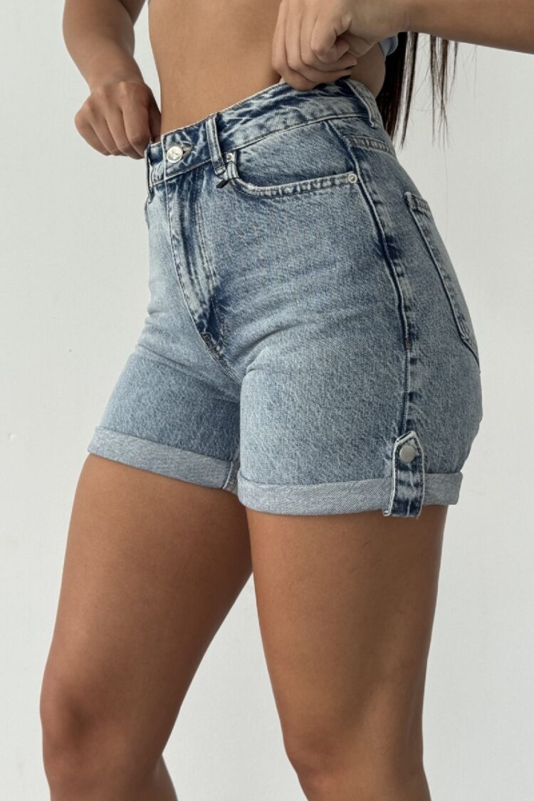 Casual Streetwear Bermuda Shorts High Waist