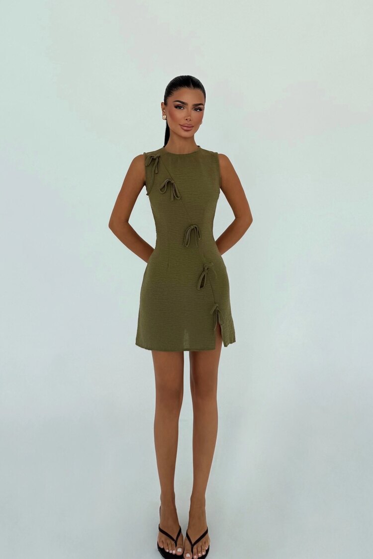 Bodycon Mini Dress With Cap Sleeves