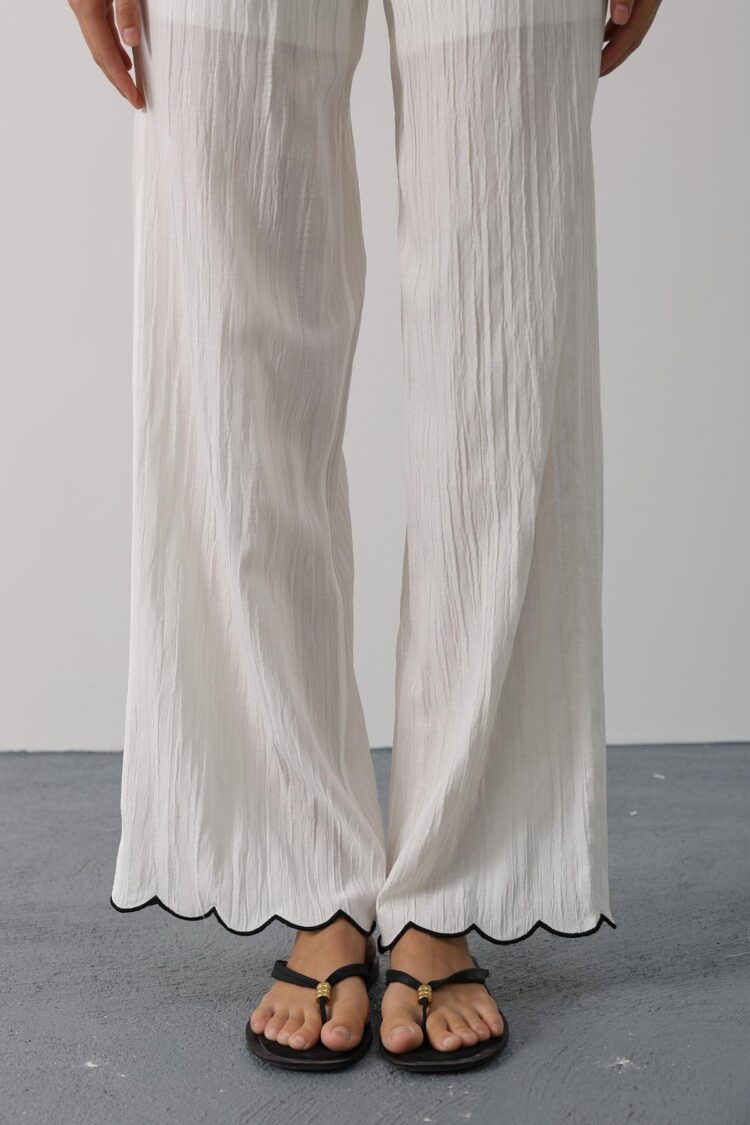 Elegant Casual Set With Palazzo Pants