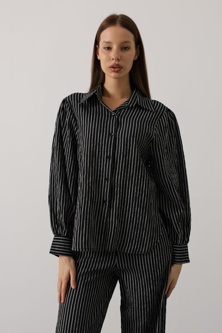 Striped Palazzo Pants Set