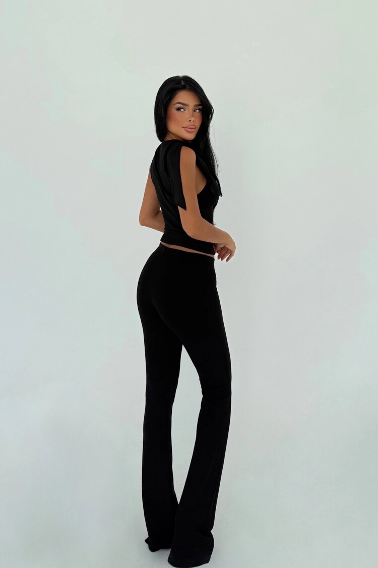Elegant Slim Fit Bootcut Set