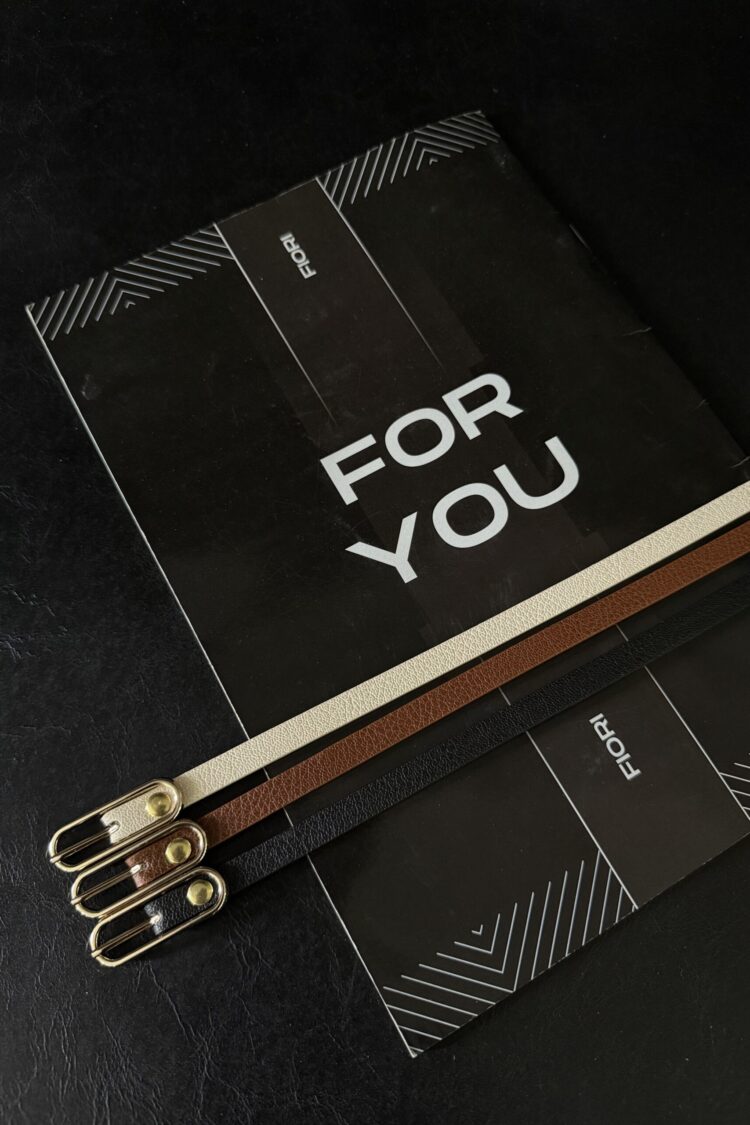 Thin Buckle Women's Belt