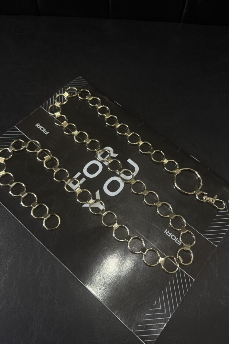 Gold Ring Detailed Women's Belt - Brand: Fiori - Women & Kids, Baby Clothes Wholesale - Globality Store