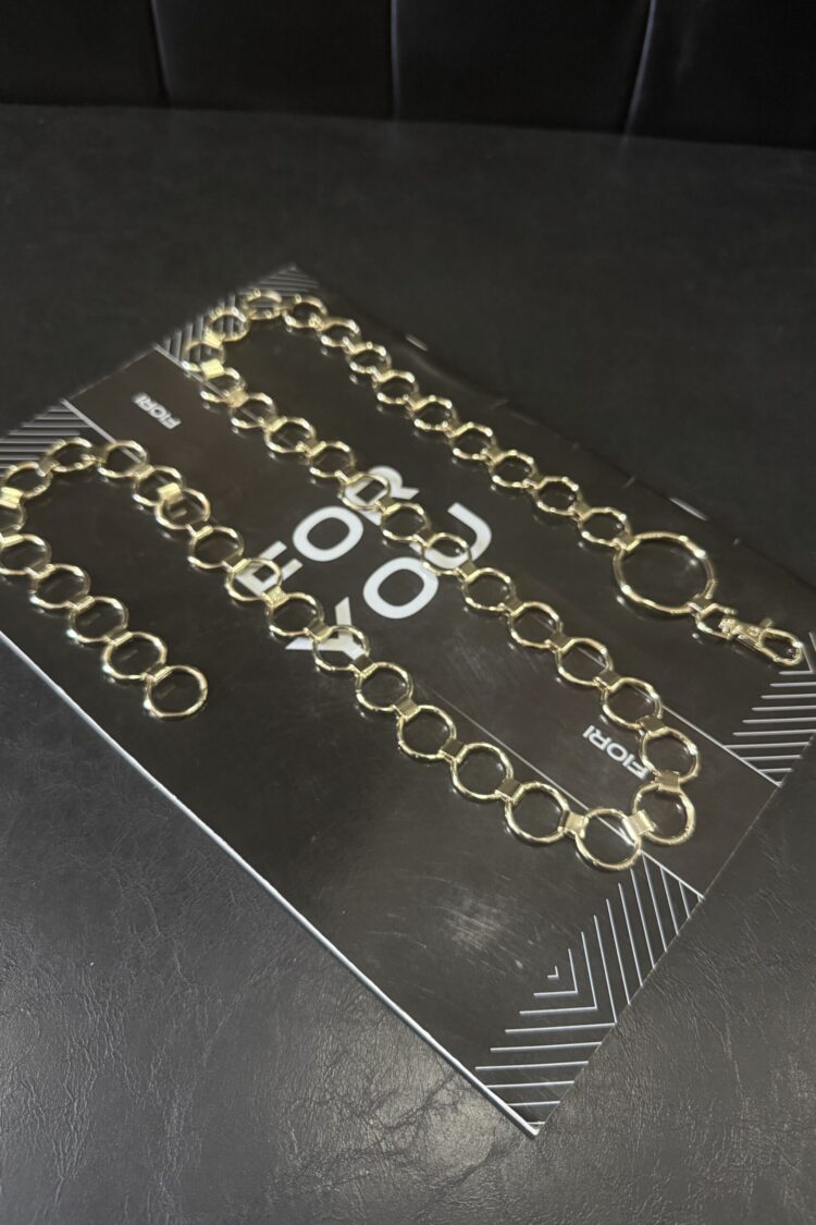 Gold Ring Detailed Women's Belt