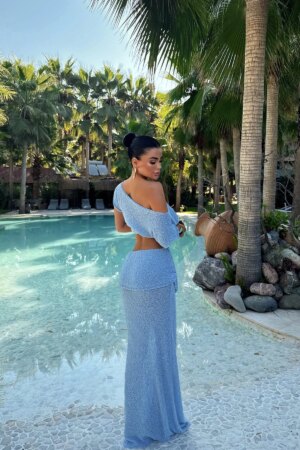 Mermaid Maxi Skirt Set - Brand: EYYO ATELIER - Women & Kids, Baby Clothes Wholesale - Globality Store