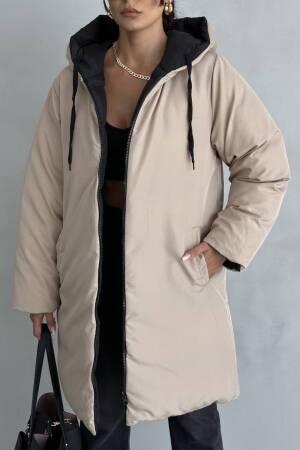Oversized Hooded Puffer Coat - Brand: My Jest Fashion - Women & Kids, Baby Clothes Wholesale - Globality Store
