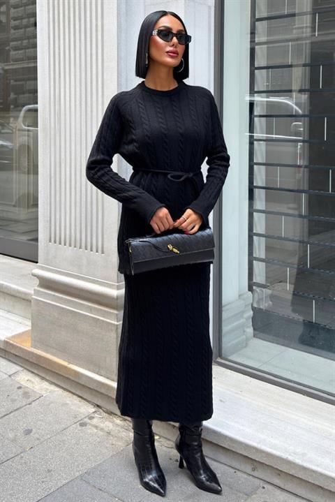 ElegantSet With Pencil Maxi Skirt