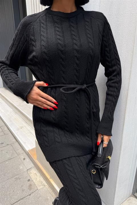 ElegantSet With Pencil Maxi Skirt