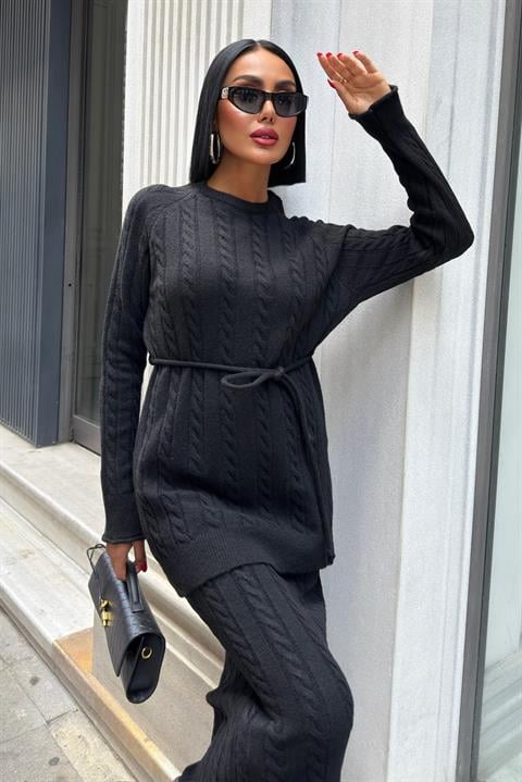 ElegantSet With Pencil Maxi Skirt