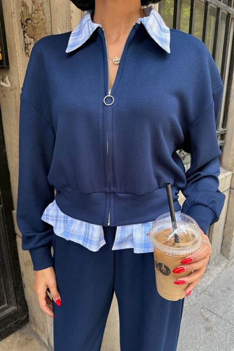 Blue Casual Sport Palazzo Set