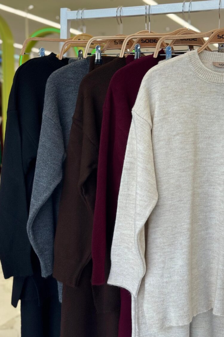 Grey Modest Casual Elegant Set