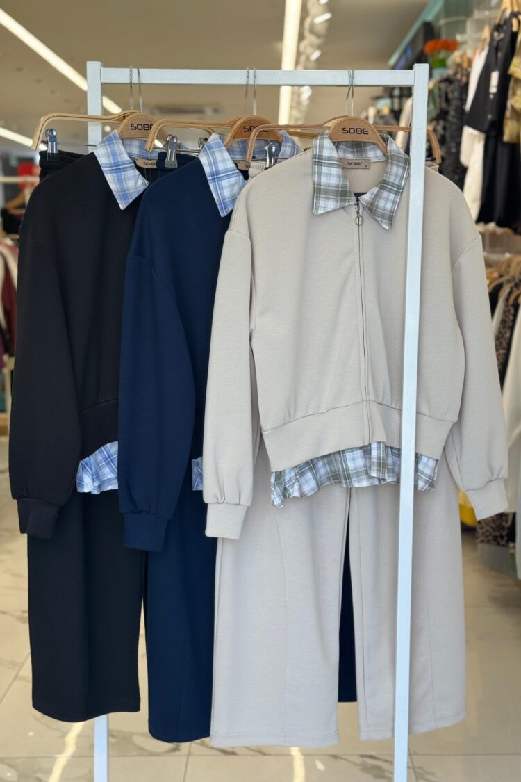 Blue Casual Sport Palazzo Set