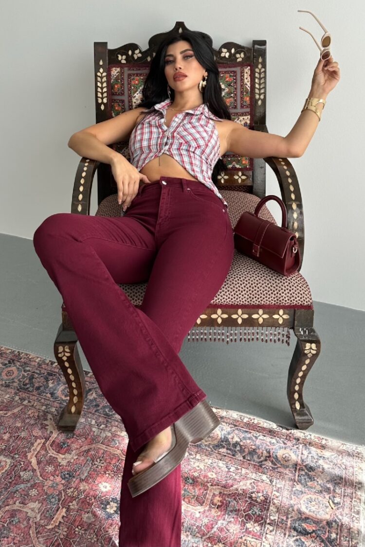High Waist Retro Jeans