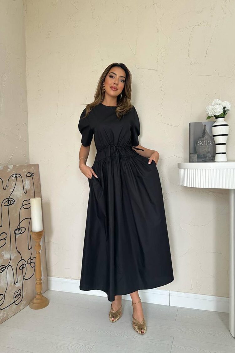 WholesaleTunnel Detail Poplin Dress - Brand: Elisa - Women & Kids, Baby Clothes Wholesale - Globality Store