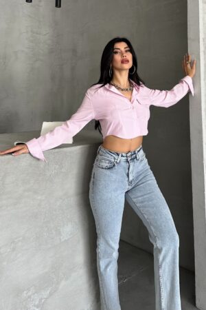 Mom Jeans High Waist Straight Leg Buttoned - Brand: XLove - Women & Kids, Baby Clothes Wholesale - Globality Store