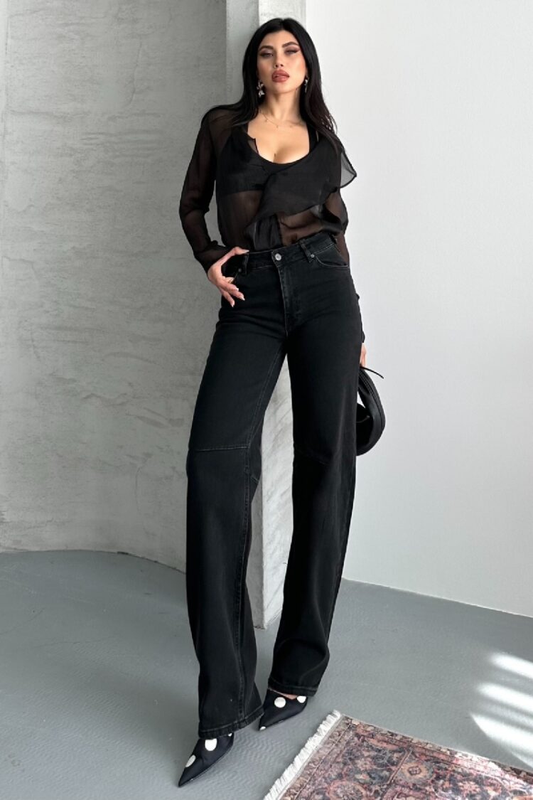 Black Sexy Casual Elegant Jeans