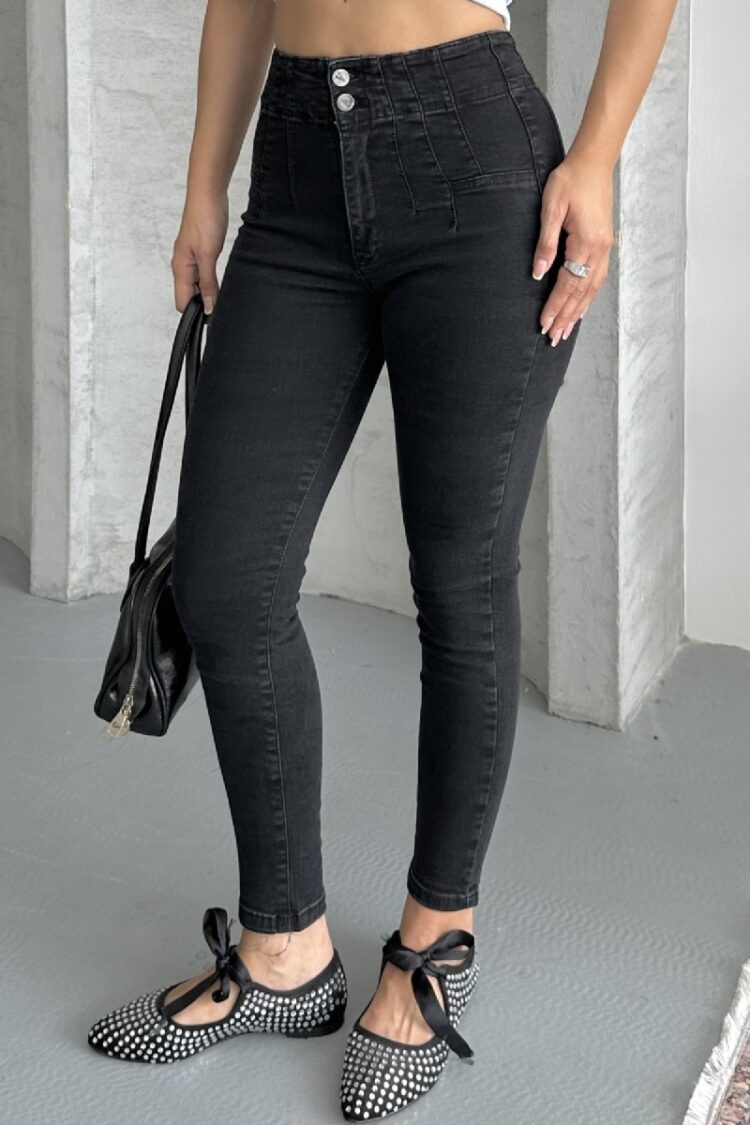 Black Sexy Casual Streetwear Jeans