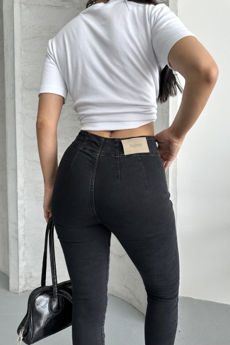 Black Sexy Casual Streetwear Jeans