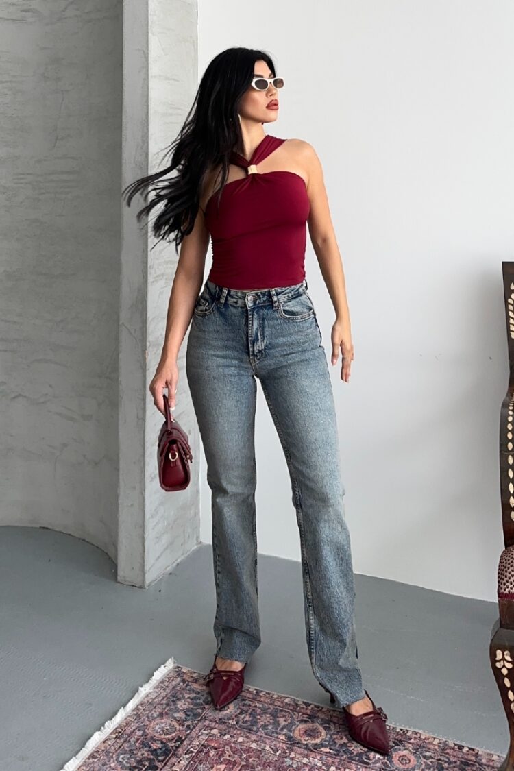 Mom Jeans High Waist Straight Leg - Brand: XLove - Women & Kids, Baby Clothes Wholesale - Globality Store